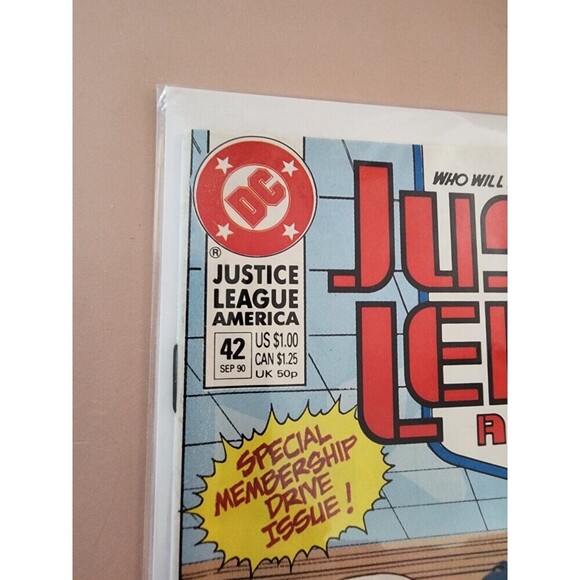 Justice League America (1987) #42 "Solicitations" DC Comics - Picture 2 of 11